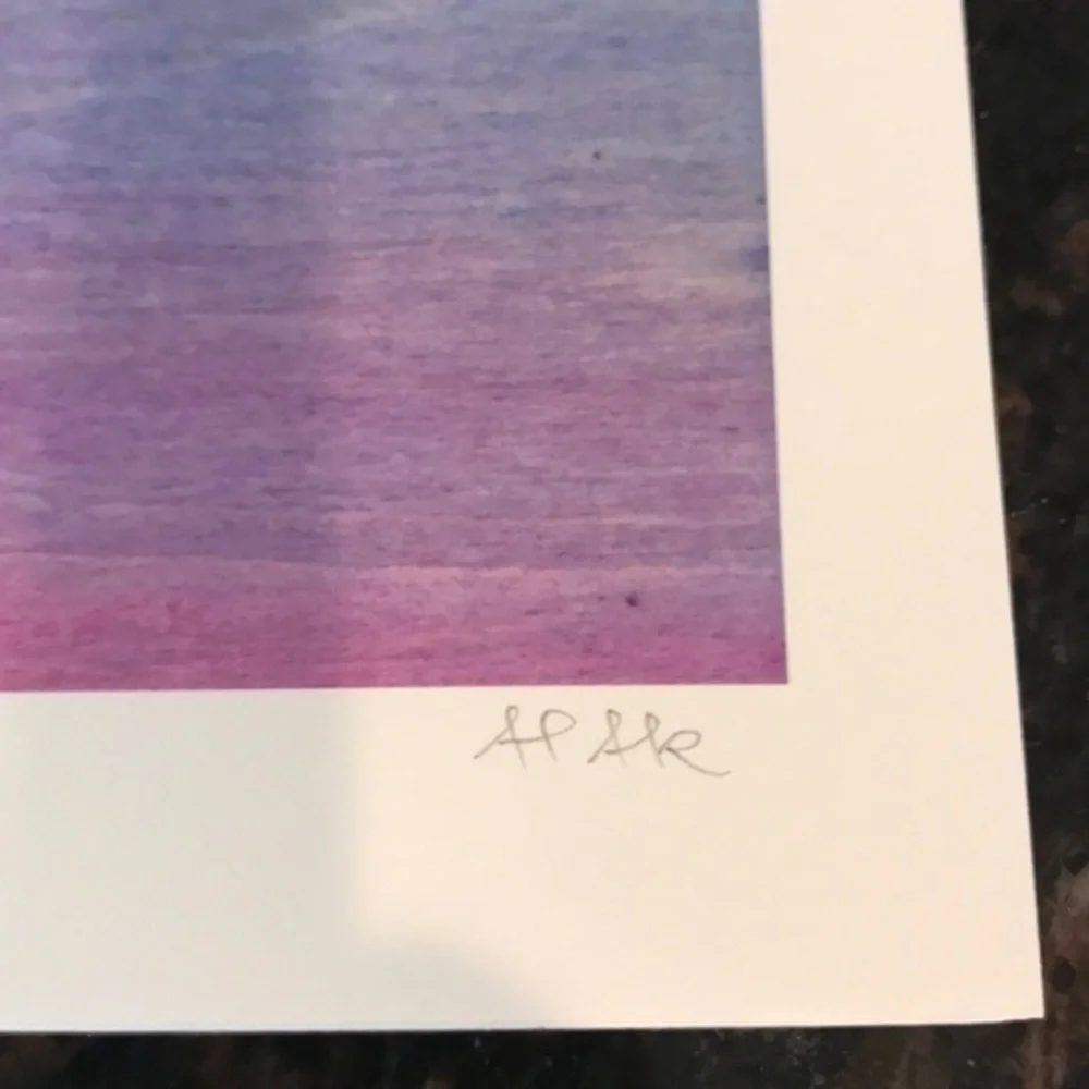 Aaron & Ayumi Piland signed and numbered print